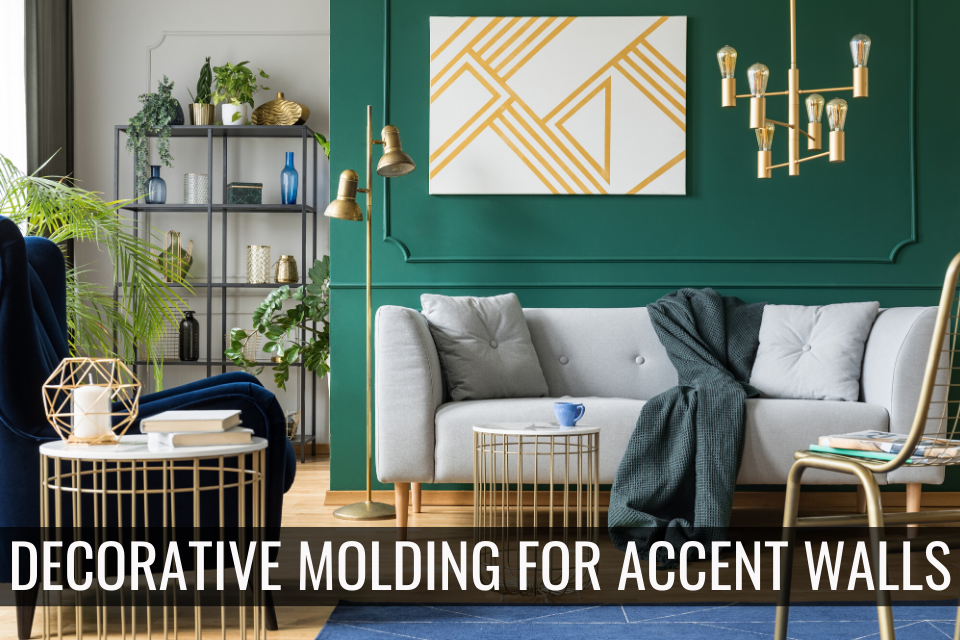 3 Types of Decorative Molding for Accent Walls