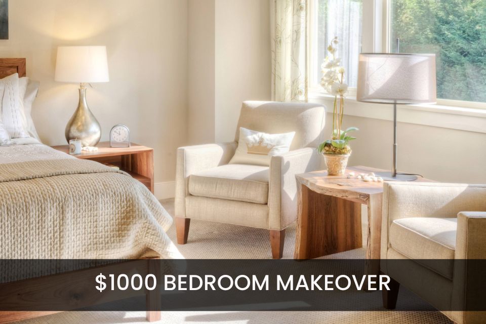 The Best Way to Spend $1000 for a Bedroom Makeover